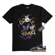 Dunk Dark Raisin Next Nature White Black Sesame T Shirt to Match BROKEN