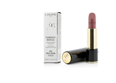 New LANCOME L'Absolu Rouge Lipstick #264 PEUT-ETRE Sheer Hydrating Lip Color