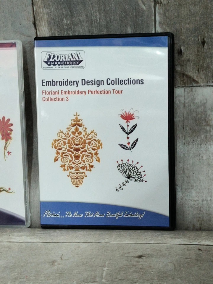 Lote de 6 CD Bordados Floriani Temática Floral/Primavera 3 Nuevos 3 Usados Foto 4 de 4