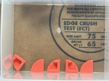 LEGO Parts - Coral Tile, Round 1 x 1 Quarter - No 25269 - QTY 5