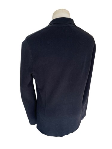 Mens Iceberg Cardigan Blazer Size 4 (IV) Cotton Cashmere Black - Picture 5 of 9