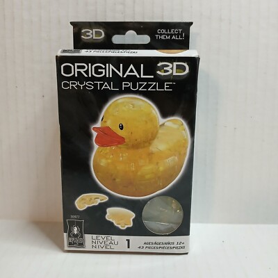 BePuzzled   Duck, Original 3D Crystal Puzzle, Engaging and Entertaining Unique P