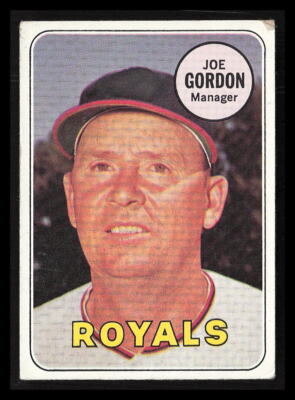 Joe Gordon 1969 Topps #484  Kansas City Royals