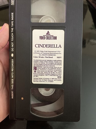Cinderella (VHS) Rankin & Bass 1972 Animated - Photo 4/4