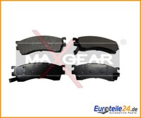 Bremsbelagsatz, Scheibenbremse Maxgear 19-0565 FüR Mazda