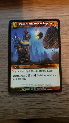 World of Warcraft WoW TCG War of the Elements Cards /220 - YOU PICK - Picture 135 of 137