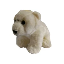 sos plush polar bear cub stuffed animal 7" Tall