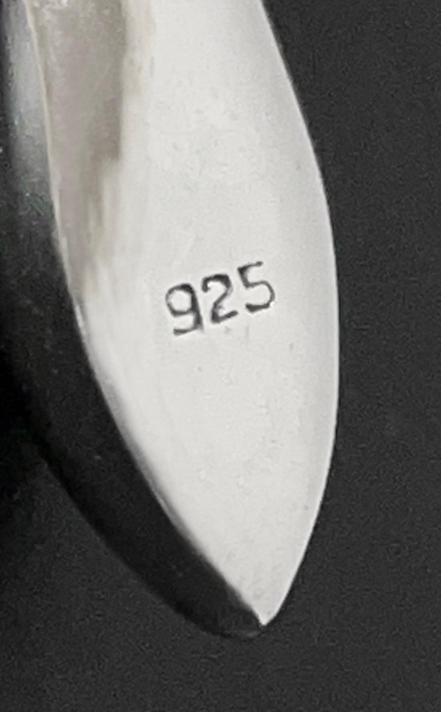 SOLID 925 STERLING SILVER GODDESS PENDANT - image 4