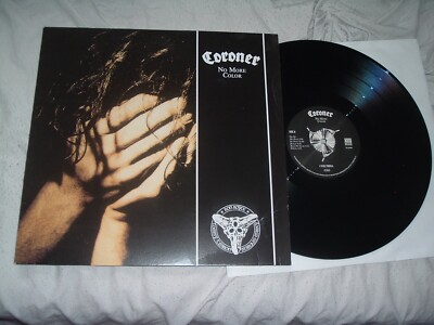 Coroner No More Color Eu Import Press LP Mint