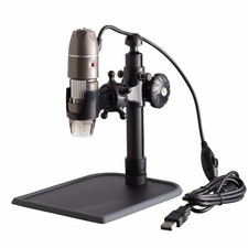 AmScope 5X-500X 2MP Handheld USB Digital Zoom Microscope w LED Illumination