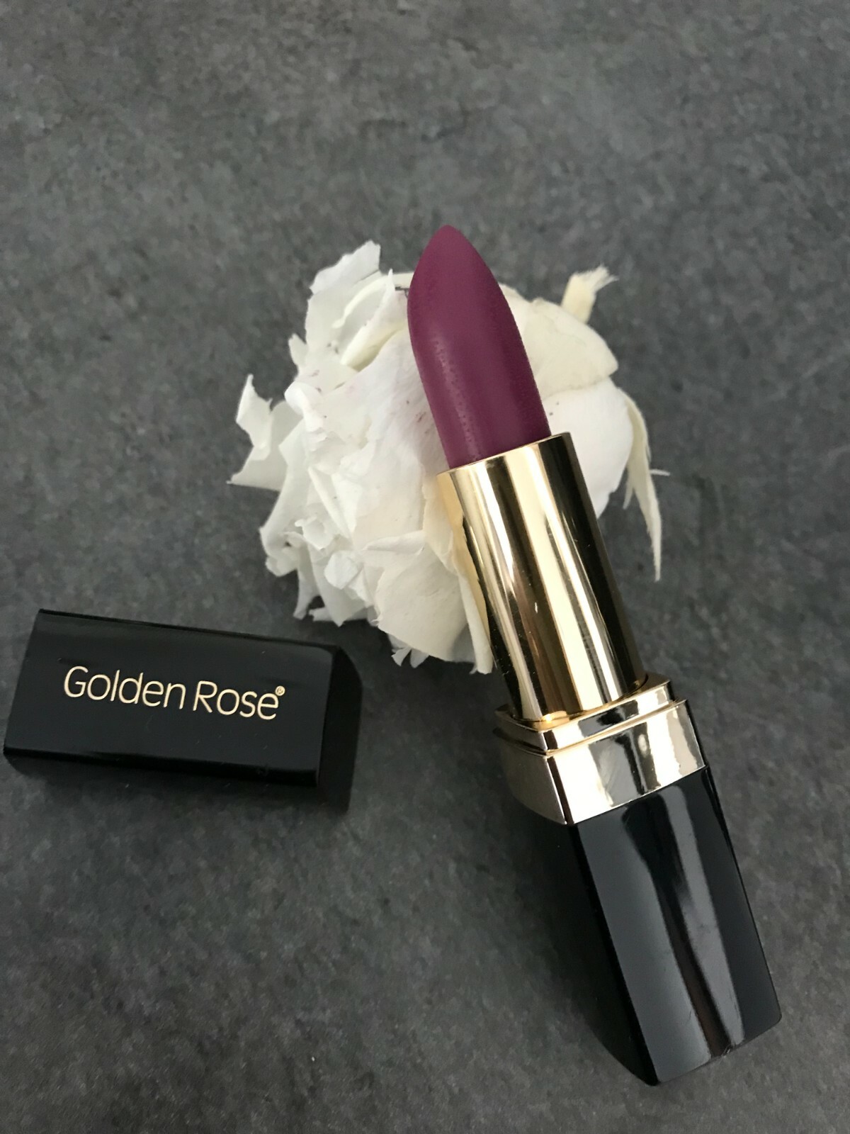 GOLDEN ROSE Lipstick Rossetto Vitamina E Senza Parabeni 118 Prunella