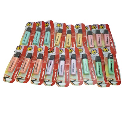 Stabilo BOSS Original Pastel Highlighter Textmarker Pen 6 Colors Shades 3 Sets