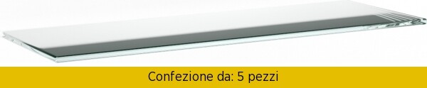 Bolis Set 5 Mensole Mo ø Vitra mm 6 Trasparente cm 12x45 - BA1B045HF2T1