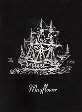 High School Yearbook Boston Massachusetts Greater Boston Academy Mayflower 1958