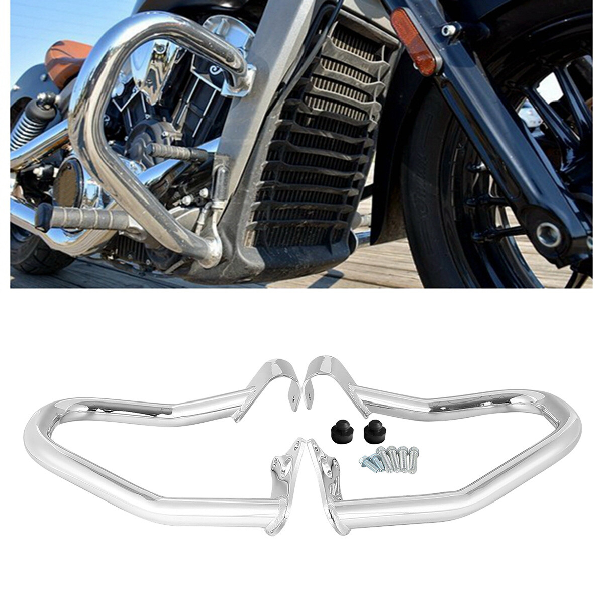 Buy C Bar Guards For Indian For Scout For Sixty For Bobber 2015-2020