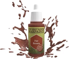 The Army Painter Fur Brown Warpaint - Model Paint Miniature Painting