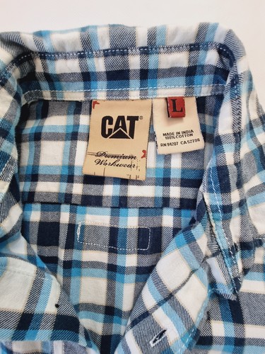 CAT premium Workwear Mens Short Sleeve Shirt Size L. - Picture 2 of 8