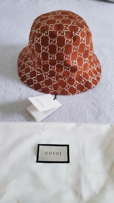 NEW GUCCI GG LAME WOOL BLEND BUCKET HAT 