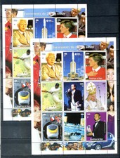 1998-NIGER, 2 Sets "EVENTOS DEL SIGLO XX"