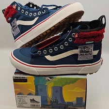 NEW VANS Homer Simpson Sk8-Hi MTE 2.0 DX Mr. Plow size 7 Snow Shoe Fur Boot