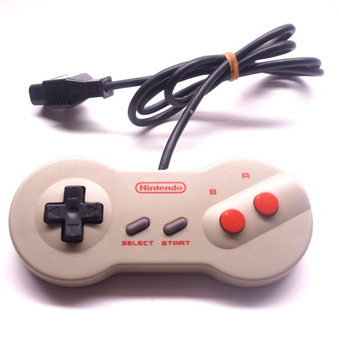 Controlador Nintendo Famicom / NES Oficial Estilo Dogbone OEM FC HVC-102 - Probado - Imagen 4 de 4