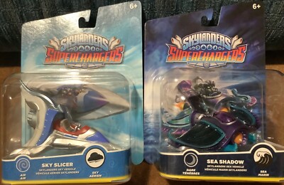 NEW - Skylanders Superchargers Sea Shadow + Sky Slicer - Same Day Ship!