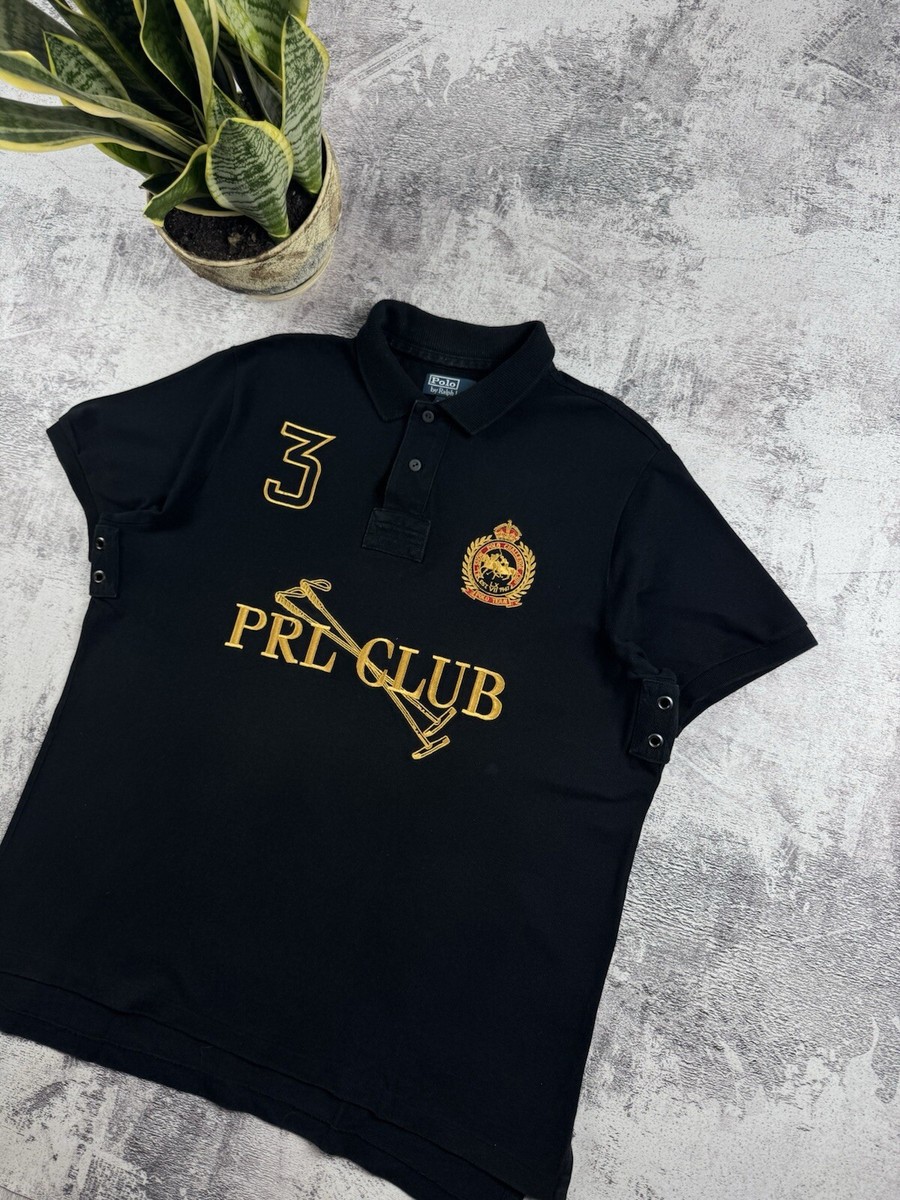 Vintage Polo Ralph Lauren PRL Club Y2K Hip Hop 90S Chief Keef