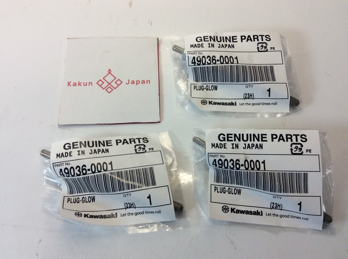 Kawasaki OEM 49036-0001(x3) Mule 2510 3010 4010 Diesel 2000-2013 3