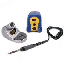 Hakko FX 888DX Digital Soldering Station Blue Yellow Rotary Encoder 65W