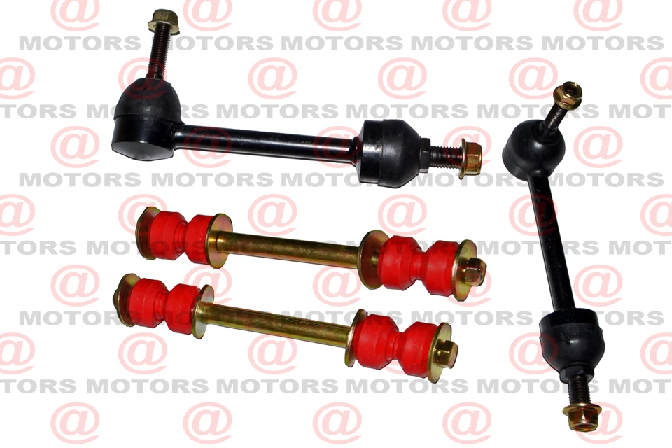 Se adapta a Ford Crown Victoria 98-02 Delantero Lh Rh Superior Inferior Rótulas Barra estabilizadora Eslabón Foto 3 de 4