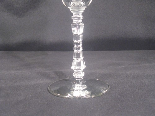 Rock Sharpe Halifax pattern 3900 stem 3005 Gray Cut Floral Water Group of 10 - Picture 10 of 12