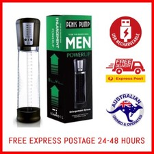 Electric Penis Pump Enlarger USB CHARGE Pump Penis Extender EXPRESS POSTAGE AU