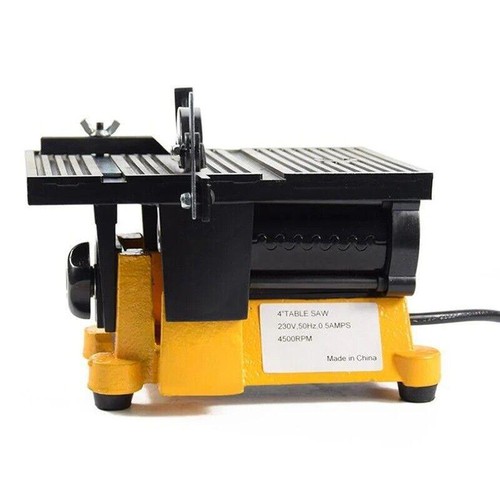 Multifunctional Mini Table Saw Woodworking Jade Handmade Cutting Chainsaw 60W - Picture 4 of 6