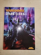 games workshop Warhammer Classic Dark Elves Elf Army Book Codex 2001 complete