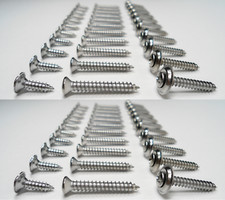 66 Chrome Interior Screws For G-body Monte Carlo Hurst Olds 442 Ss Regal Etc