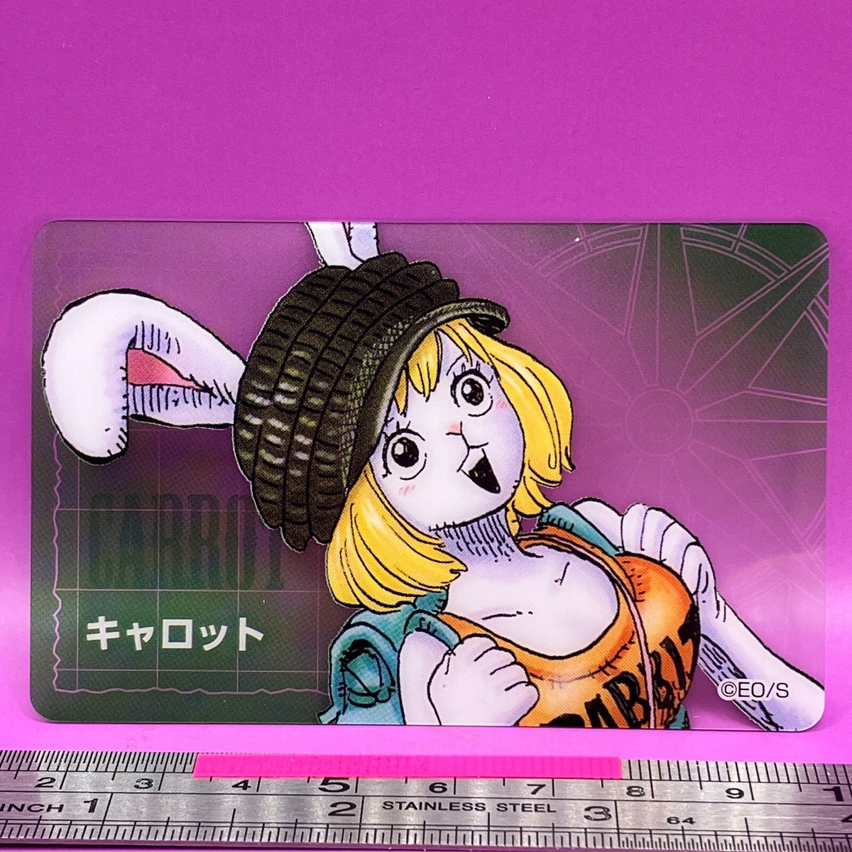 NM Carrot - One Piece Clear Card Jump Festa Limited Japanese #407