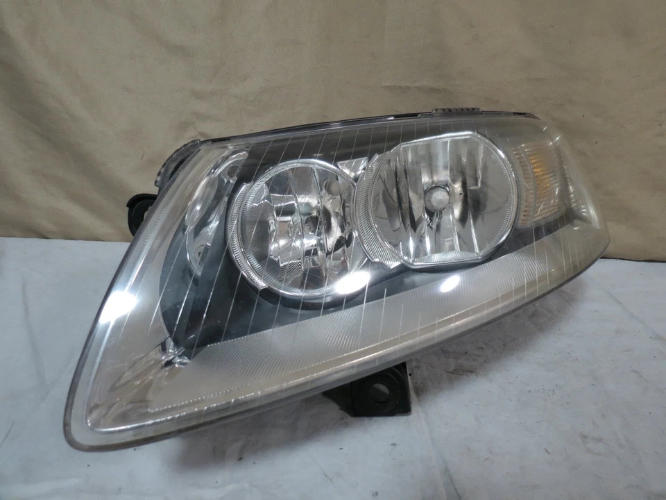 ✅ 05 06 07 08 Audi A6 HALÓGENO Regular Faro Lámpara Lente Izquierdo Lado del Conductor OEM Foto 2 de 4