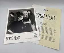 "Boss Hog" Press Kit Geffen Records Promo Jon Spencer Christina Martinez 1995
