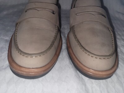 Rag&Bone Slayton Loafer Soft Nubuck Leather LightSand  display picture 1