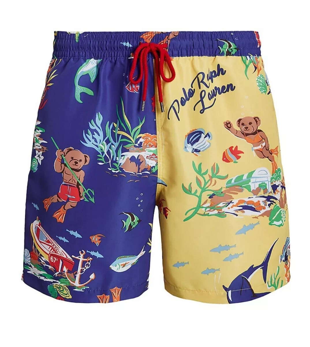 Men Polo Ralph Lauren LEAGUES BELOW BEAR Traveler Swim Shorts Bathing Suit XXL | eBay Men Polo Ralph Lauren LEAGUES BELOW BEAR Traveler Swim Shorts Bathing Suit XXL | eBay