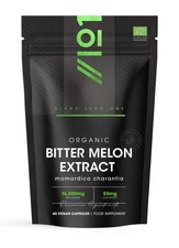 Organic Bitter Melon Extract 16,500mg (Karela) ? 55mg 1 count (Pack of 60) 