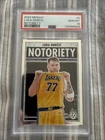 2024-25 Luka Doncic “Notoriety” Panini Mosaic PSA 10 LA LAKERS Card Gem Mint