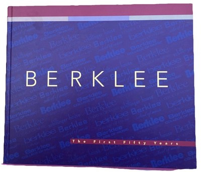 SIGNED: Berklee The First Fifty Years Hardcover 1995 Lee Berk with 2 CDs B73