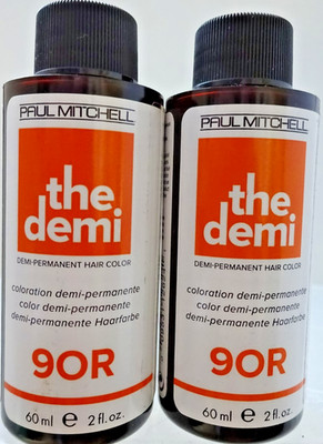 Paul Mitchell The Demi Demi-Permanent Cream Hair Color 9OR 2 X 60 ml = 120 ml