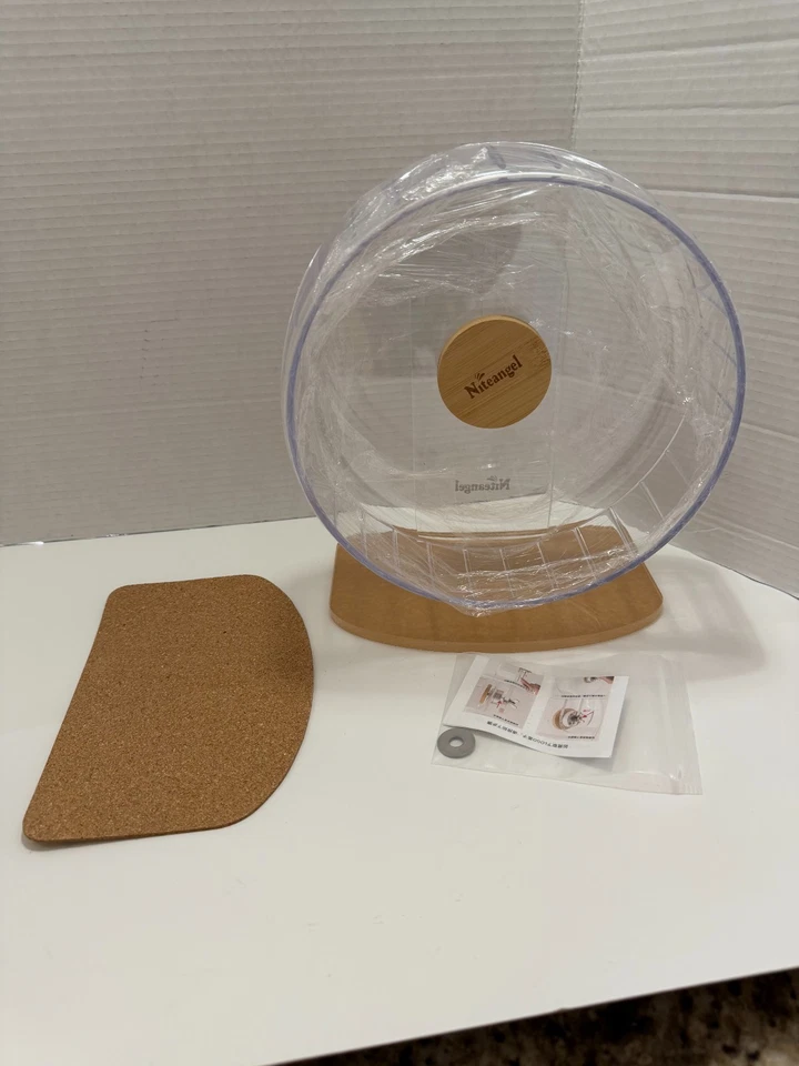 Супертихие хомяковые колеса для упражнений тихие спиннеры хомяки беговые колеса S/M - Изображение 4 из 4