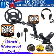 Beginner Metal Detector - Auto Iron Filter,4 Modes,LCD Audio Alerts