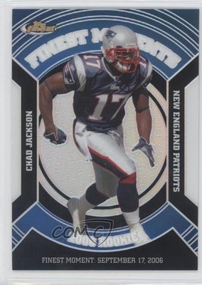 2007 Topps Finest Rookie Moments Black Refractor 37/99 Chad Jackson #RFM-CJ 9bp