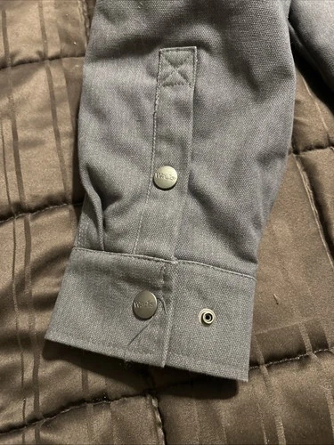 Walls Men's Lumberton Jack Shirt Jacket with Body Armor Fiber Lined Gray Size L image 16