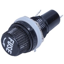 12mm Thread With Welding Panel Mount Fuses Holder Socket for Fuses 5x20mm H5X6