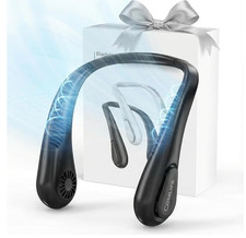 Bladeless Neck Fan, Birthday Gifts for Women Men Mom Dad, Hands-Free Wearable